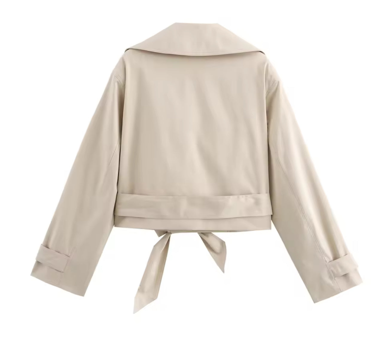 Trench courte azur