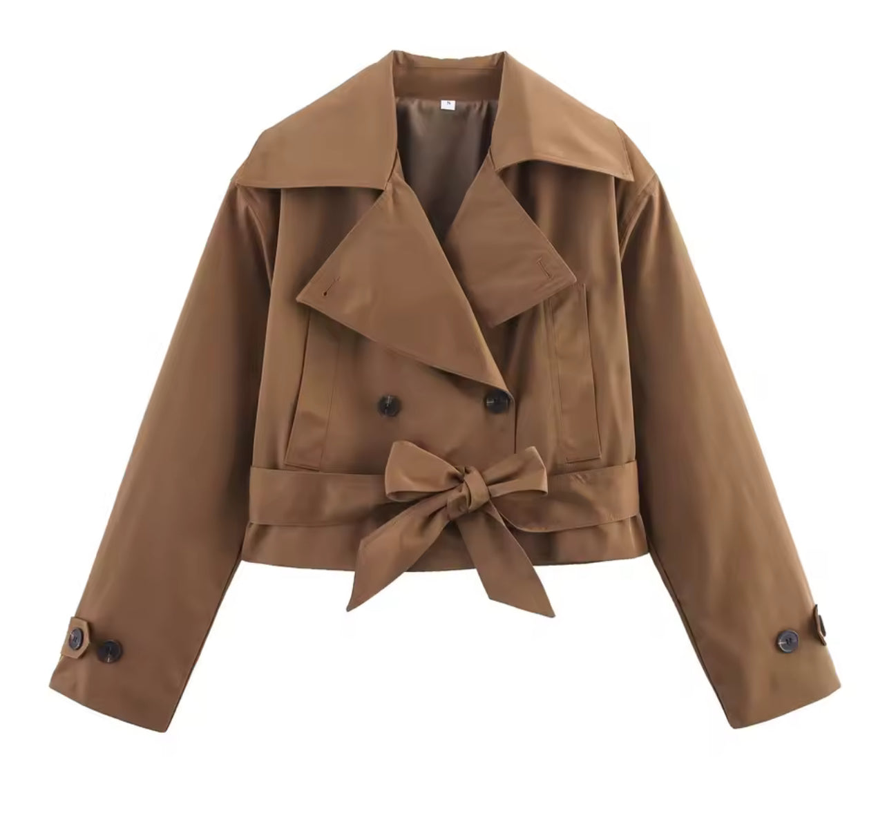 Trench courte azur