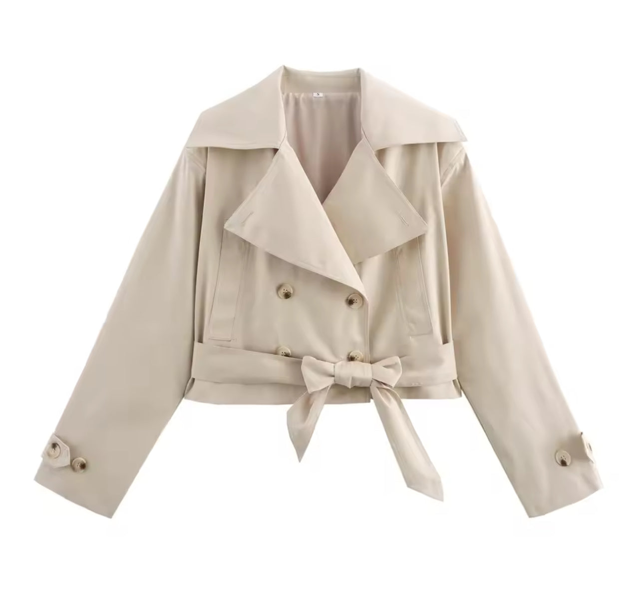 Trench courte azur