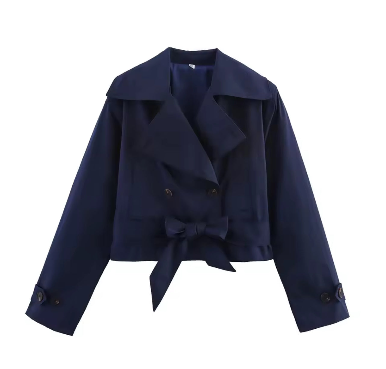 Trench courte azur