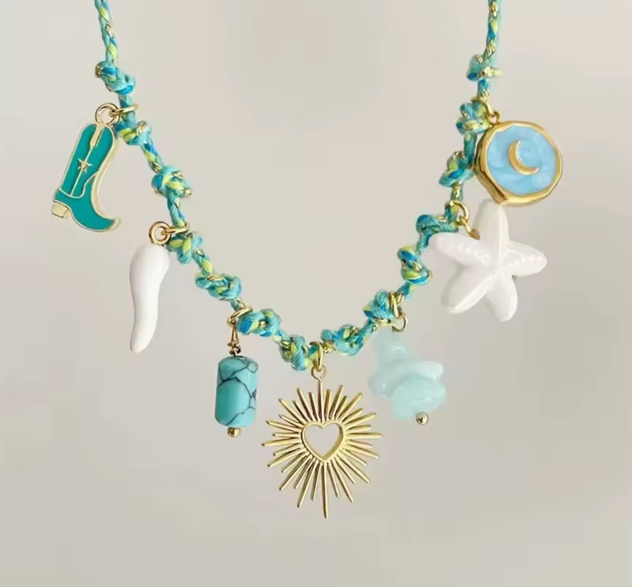 Bijoux collier andora turquoise 22