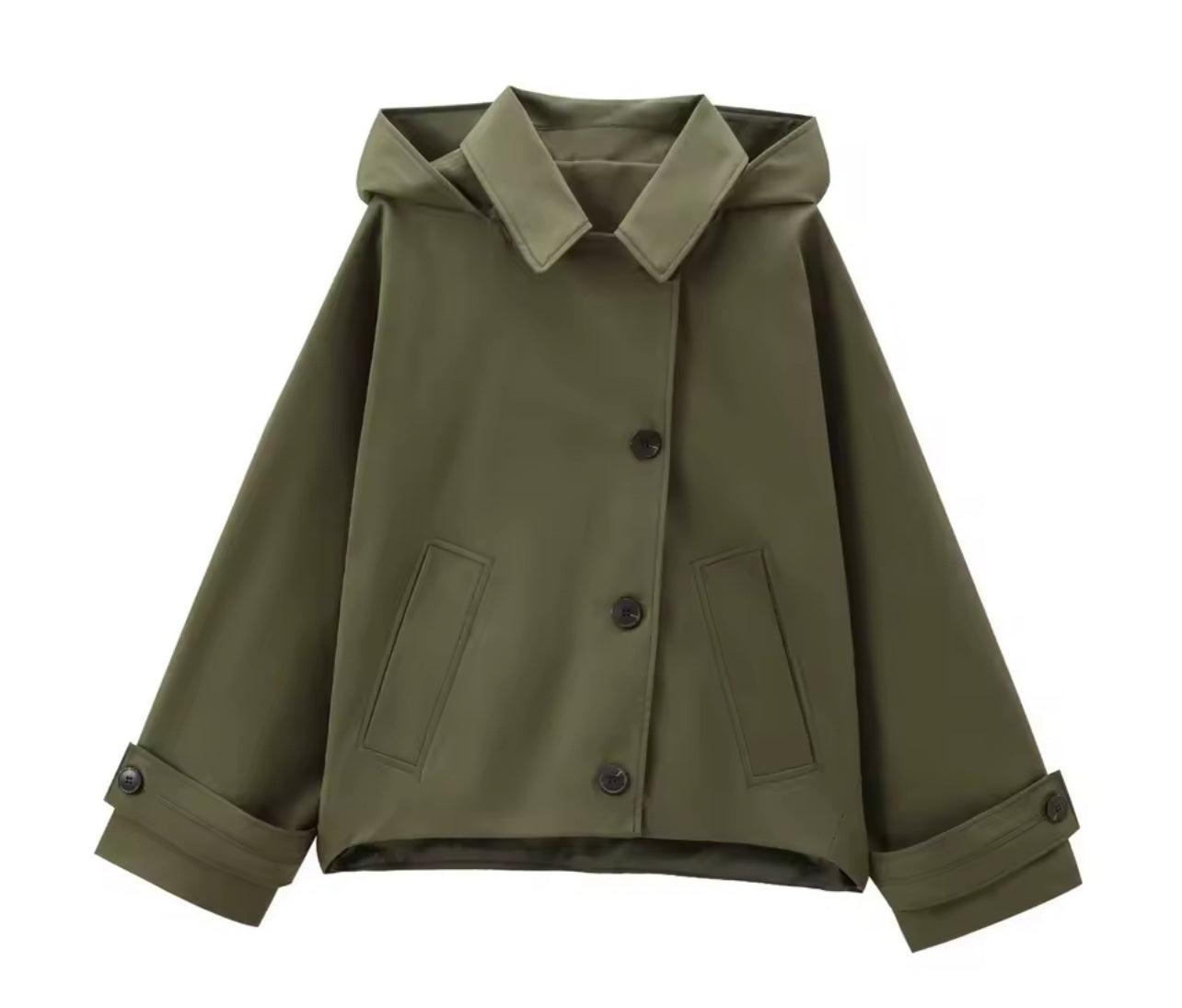 Femme veste verte