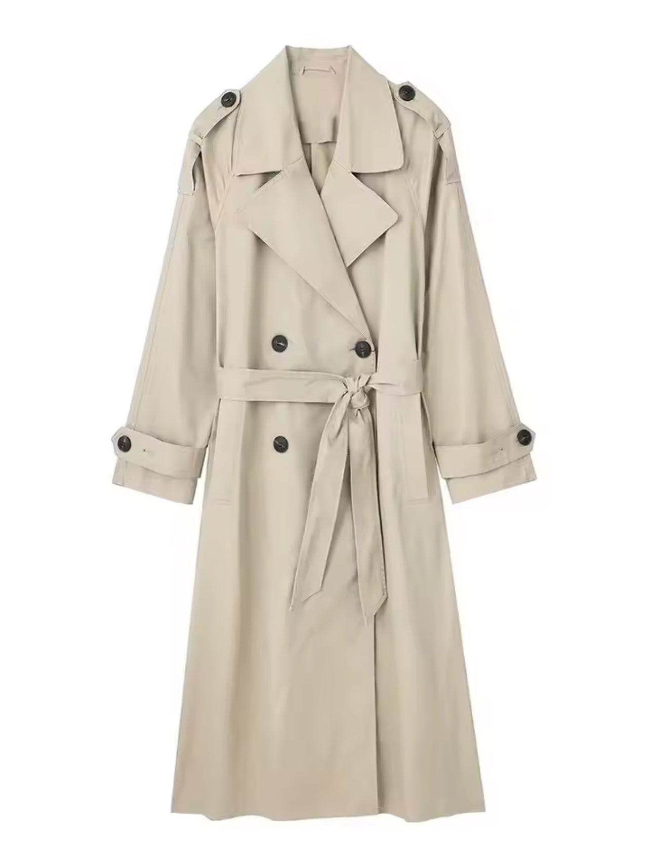 Femme trench longue