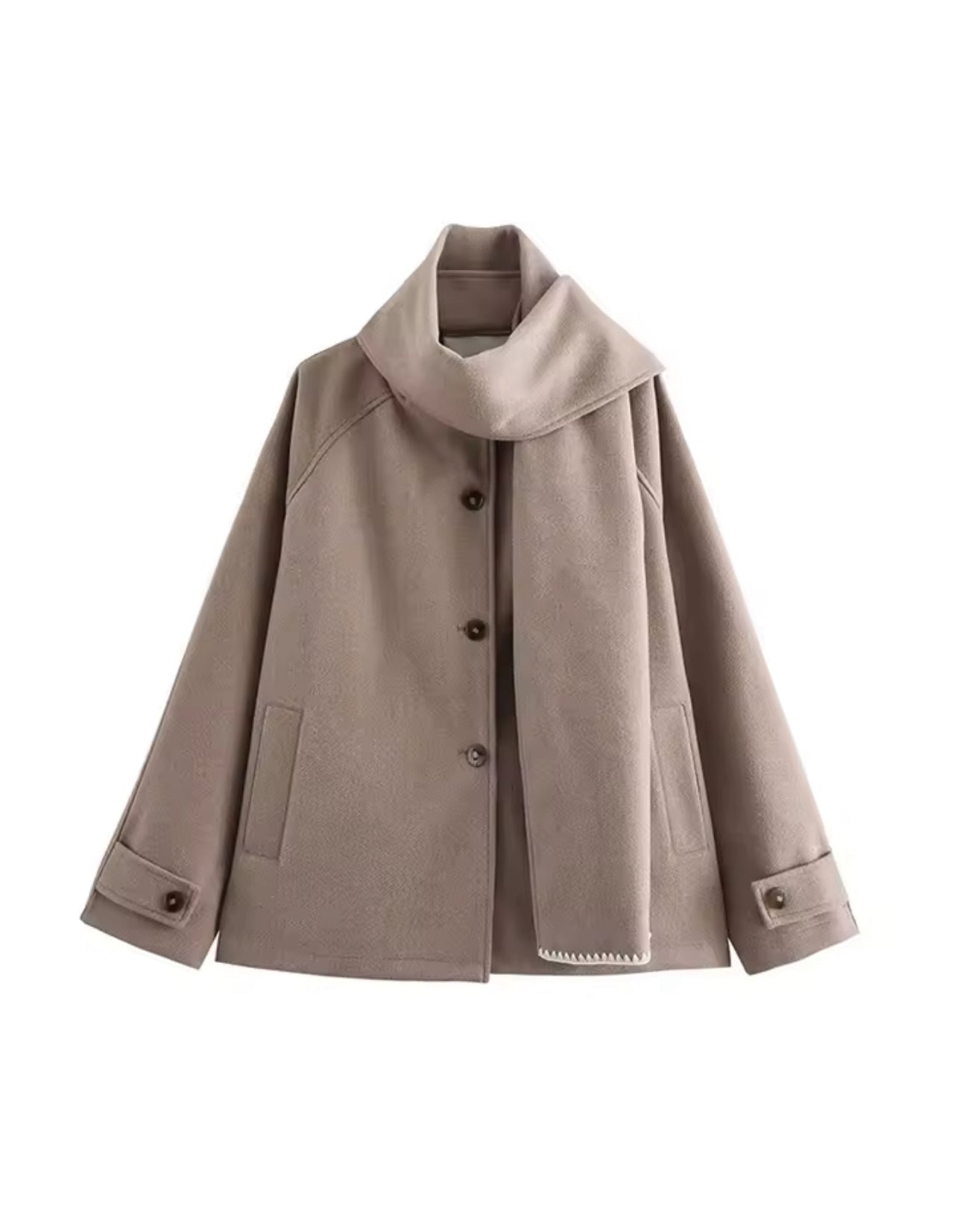 Femme veste avec écharpe Elise